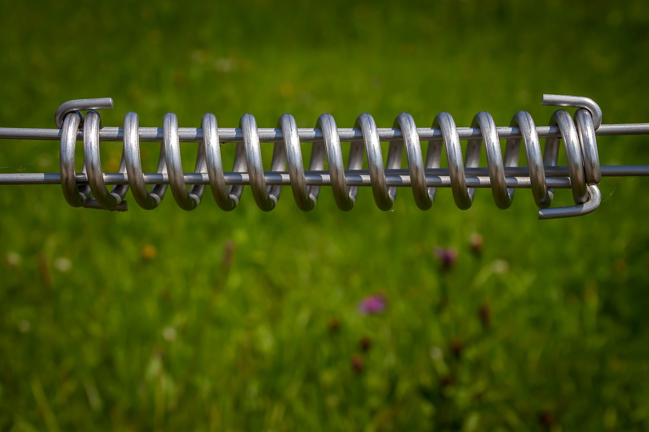 metal, spiral, electric fence, steel, wire, feather, iron, coil, technology, electricity, pasture fence, barrier, protection, current, stainless steel, line, voltage, electric fence, coil, coil, coil, coil, coil